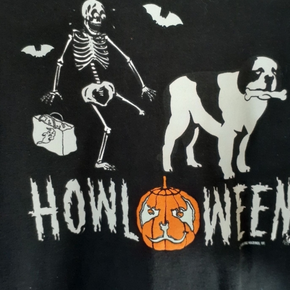 Big Dogs Short Sleeve Crewneck Graphic T-Shirt Halloween Howleen  3XL
